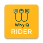 Logo of WhyQ Rider App android Application 